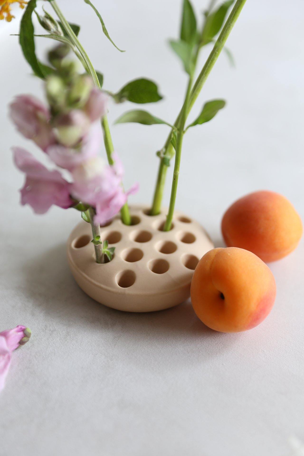 Ceramic Flower Frog | Hazel - Oh Flora Store