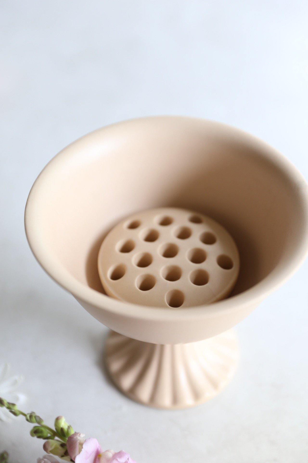 Ceramic Flower Frog | Hazel - Oh Flora Store