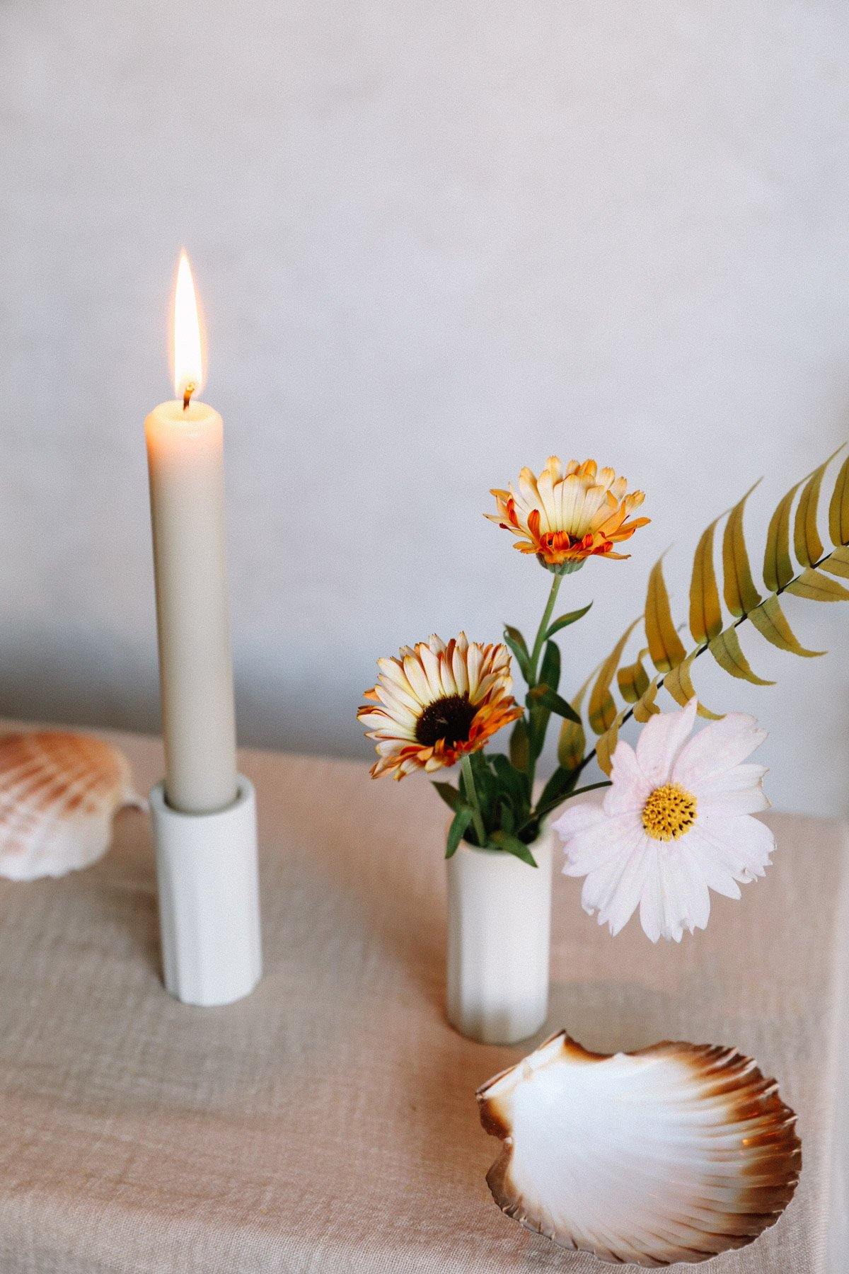 Jolie Bud Vase | Shell - Oh Flora Store