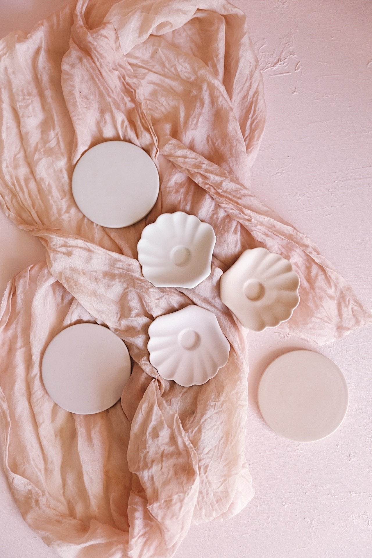 Nilaveli Candle Holder | Beige Blush - Oh Flora Store