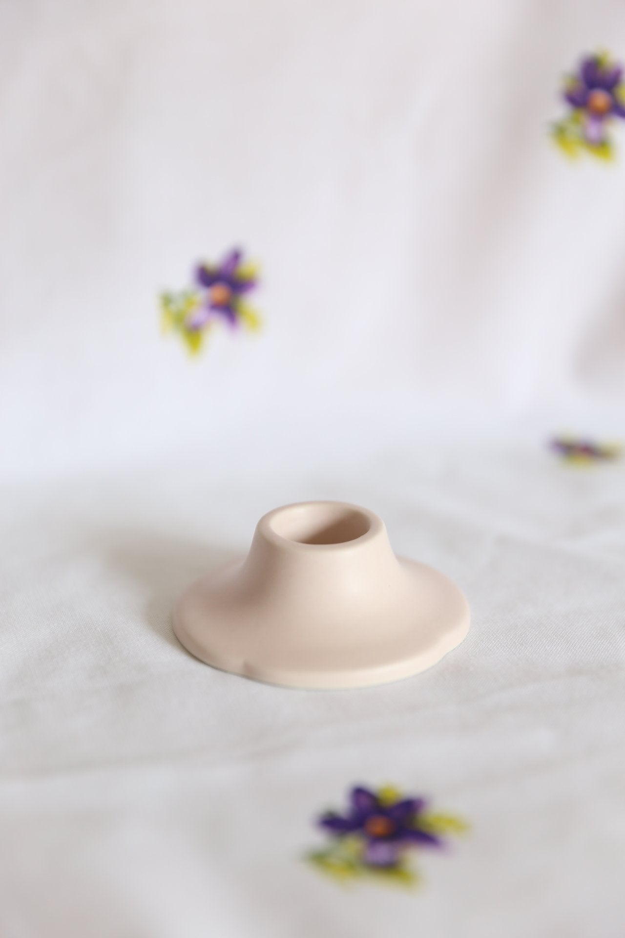 Mala Candle Holder | Beige Blush - Oh Flora Store