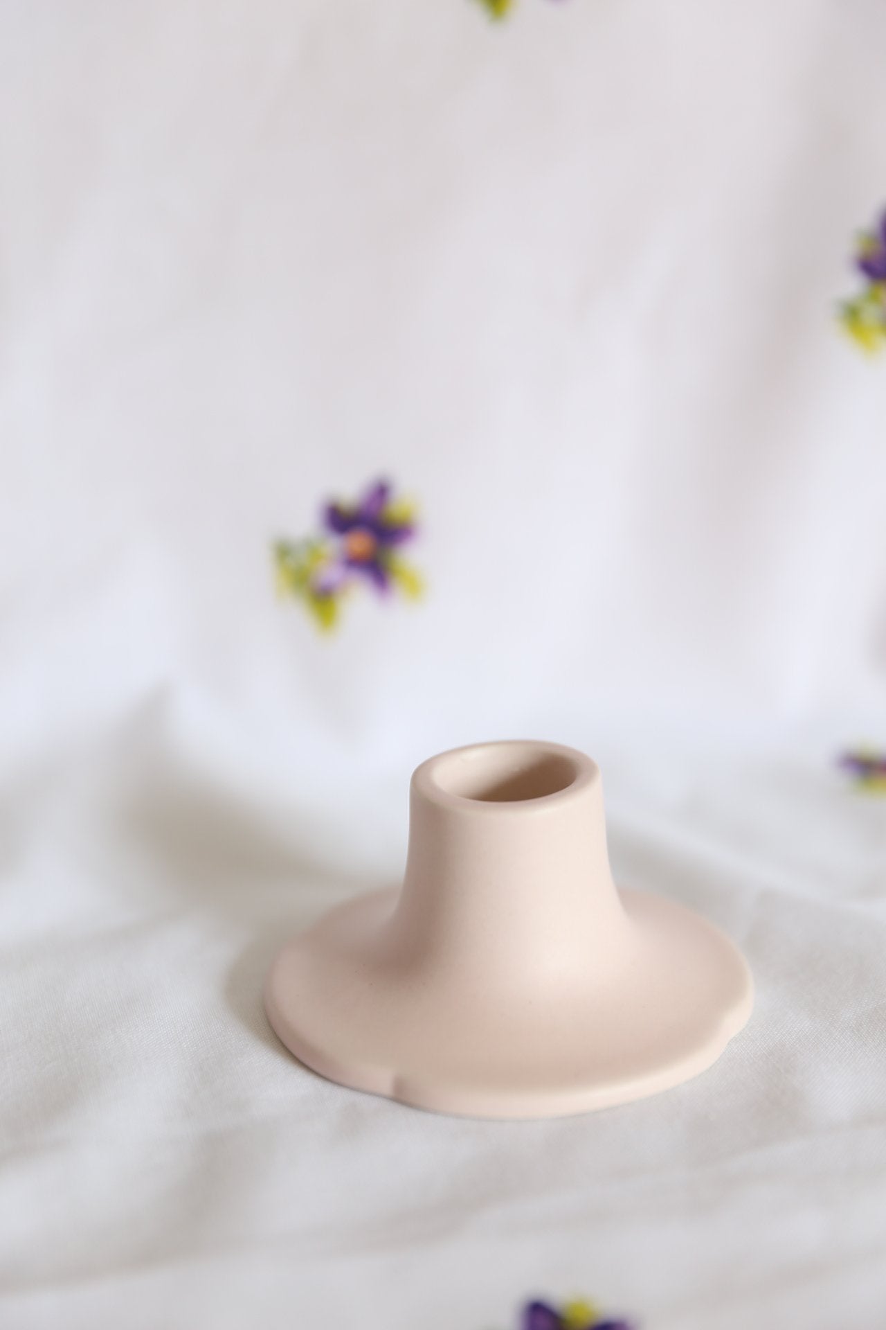 Mala Candle Holder | Beige Blush - Oh Flora Store